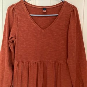 Long sleeve long dress
